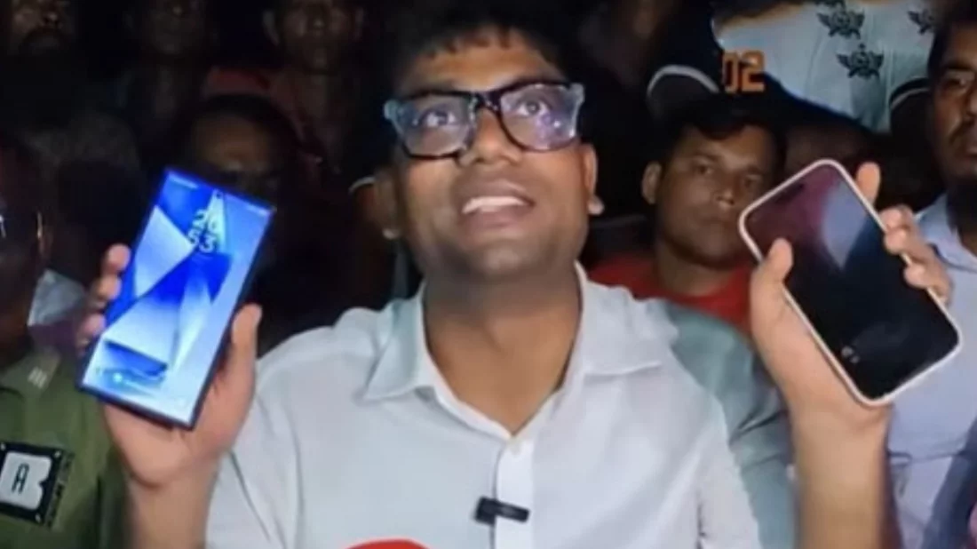 দুই ফোনেই চার্জ আছে, মানে বিদ্যুতের ঘাটতি কম: যুবদল নেতা নয়ন